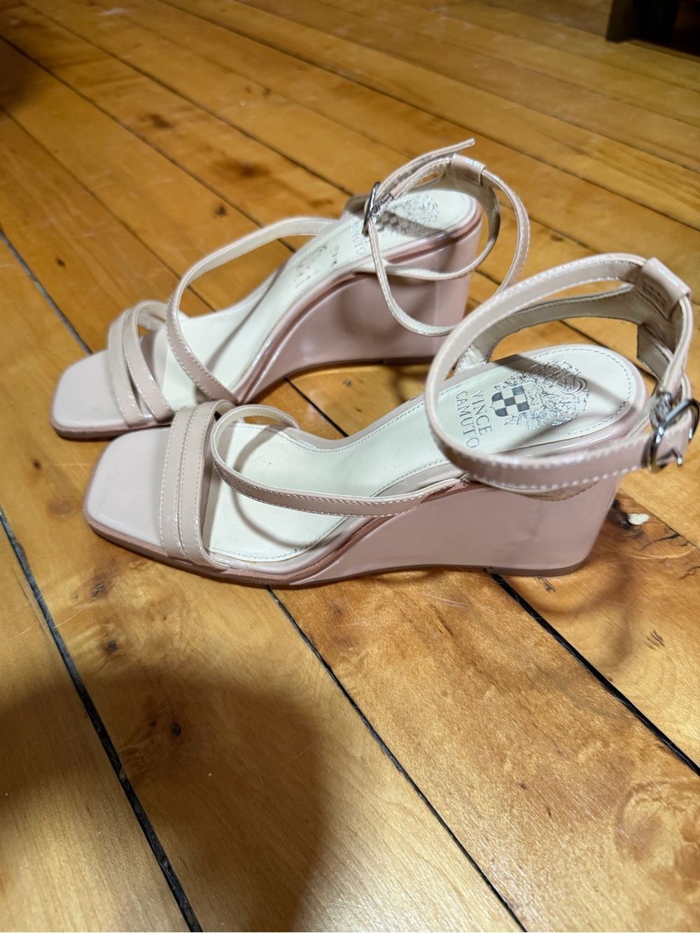 Vince Camuto Wedding Sandal Heeled Light Tan Size 9 Women's